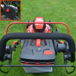 HECHT - H 1802 s tondeuse à gazon électrique 5en1 1800w largeur coupe 46cm bac 50l 7hauteur de coupe 25-75mm