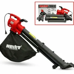 HECHT - H 3003 souffleur de feuilles à l’air électrique 3300w 3en1 aspirateur souffleur broyeur