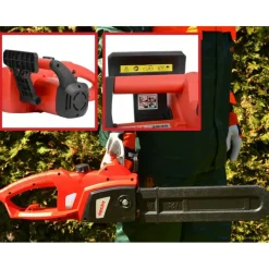 HECHT - H 2035 tronçonneuse électrique 2000 w scie à chaine et épée de haute qualité puissante épée 35cm 4,2kg