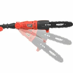 HECHT - H 971 w scie a ébrancher tronçonneuse avec manche télescopique 2,80m et tête de coupe rotative