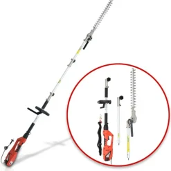 HECHT - Hecht jardin 695 Taille haies telescopique electrique 900W pour arbustes et buissons