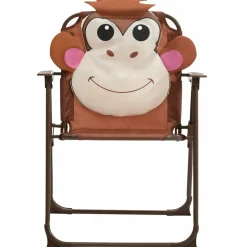 HELLOSHOP26 - Jeu de bistro avec parasol pour enfants 3 pièces marron