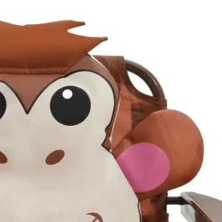 HELLOSHOP26 - Jeu de bistro avec parasol pour enfants 3 pièces marron