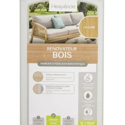 HESPÉRIDE - Rénovateur de couleur bois exotique finition lin doré 1l