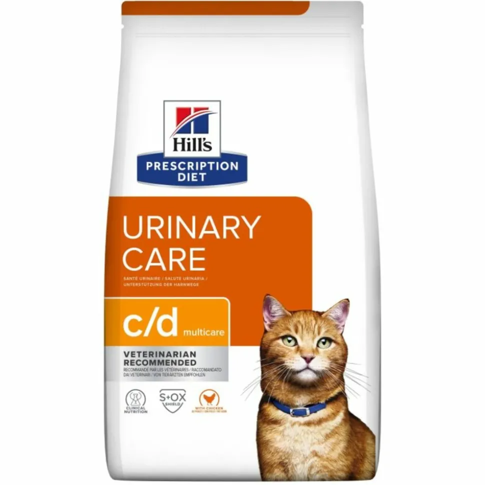 HILL'S - Croquettes chat adult prescription diets c/d multicare urinary care poulet - hill's 1,5 kg