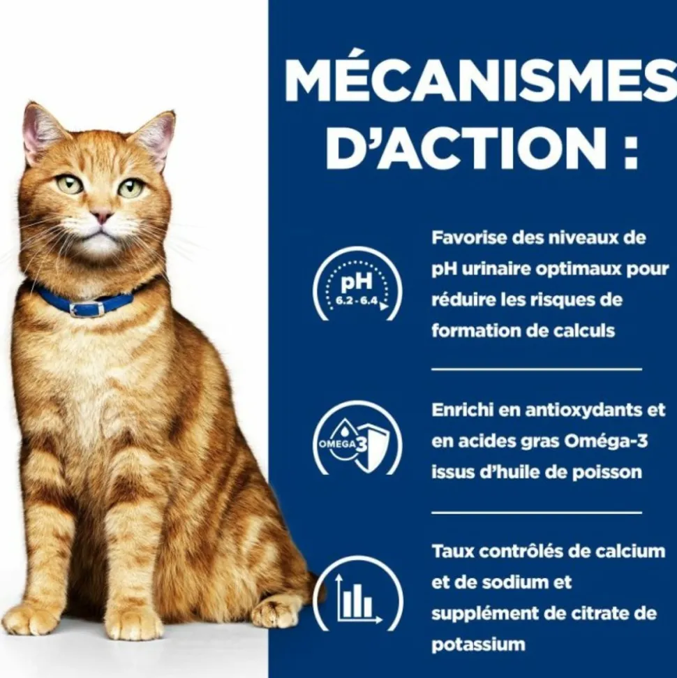 HILL'S - Croquettes chat adult prescription diets c/d multicare urinary care poulet - hill's 1,5 kg