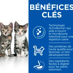 HILL'S - Croquettes Perfect Digestion kitten 1 poulet pour chaton 1.5kg