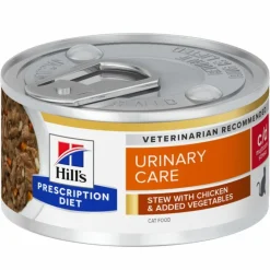 HILL'S - Patee chat adult prescription diets c/d urinary stress (mijoté) - hill's 24*82 g
