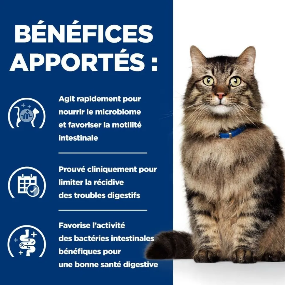 HILL'S - Patee chat adult prescription diets gastrointestinal biome (boite) - hill's 24*82 g