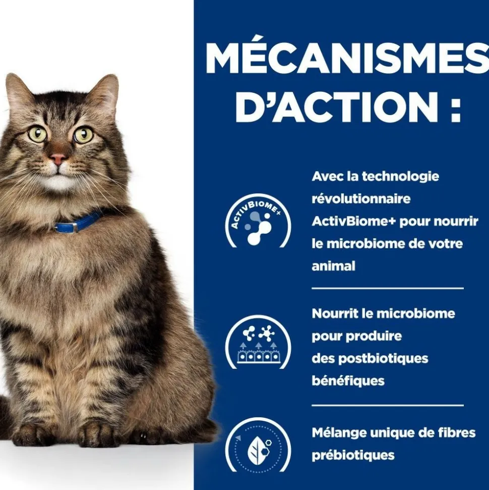 HILL'S - Patee chat adult prescription diets gastrointestinal biome (boite) - hill's 24*82 g