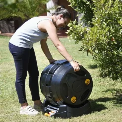 HOZELOCK - Composteur culbuteur 2 en 1 easymix