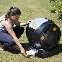 HOZELOCK - Composteur culbuteur 2 en 1 easymix