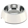 HUNTER - Mangeoire pour chiens mélamine acier inoxydable blanc 350 ml (NULL,5 x 18,5 x 9,5 cm)