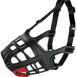 HUNTER - Muselière albury noir taille 1 (45 cm) (21 cm) (5 cm)