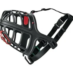 HUNTER - Muselière albury noir taille 1 (45 cm) (21 cm) (5 cm)