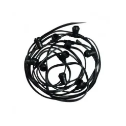 ILLUPRO - Guirlande guinguette b22 10 ampoules blanc chaud 10m extensible extérieur