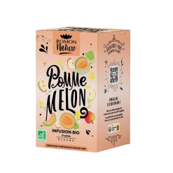 Infusion bio : pomme et melon - 16 sachets
