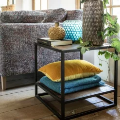 INTERIOR'S - Bout de canapé bois marron - manufacture interior's