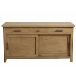 INTERIOR'S - Buffet bas 2 portes bois marron - initiale interior's