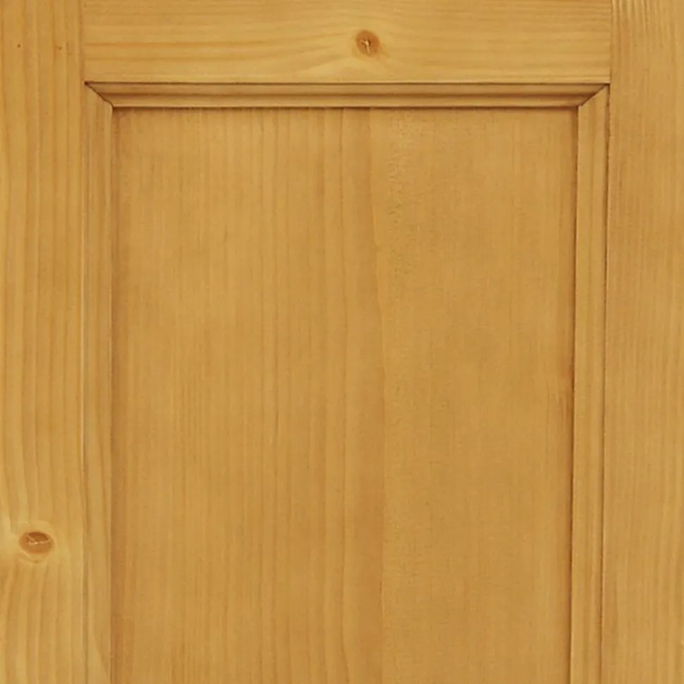 INTERIOR'S - Corps de bibliothèque 3 tiroirs bois marron - natural interior's