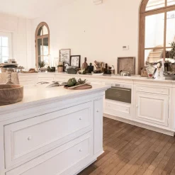 INTERIOR'S - Meuble de cuisine bas four mdf blanc - harmonie interior's