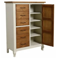 INTERIOR'S - Meuble de rangement bois blanc - provence interior's