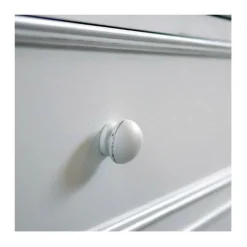 INTERIOR'S - Meuble tv avec 3 rangements mdf blanc - harmonie interior's