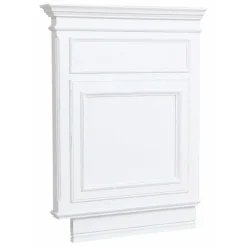 INTERIOR'S - Set de finition droit mdf blanc - harmonie interior's