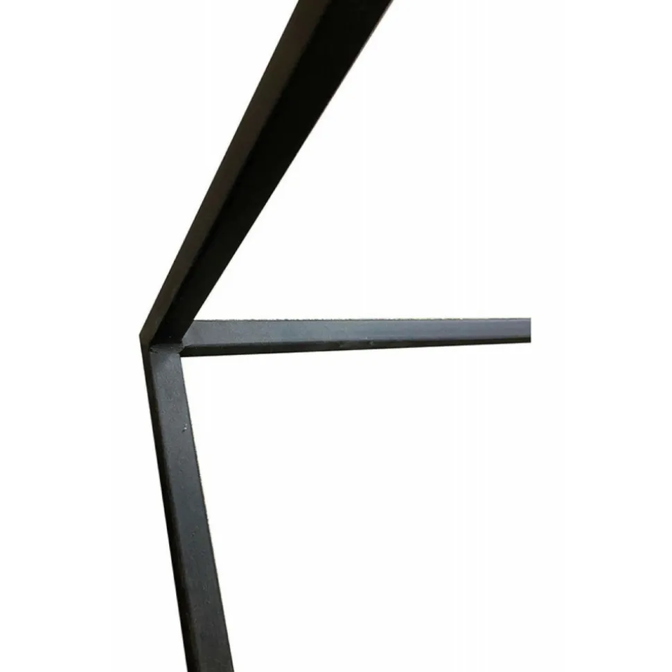 INTERIOR'S - Table basse rectangulaire fer noir - factory interior's