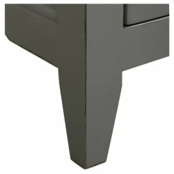 INTERIOR'S - Table basse rectangulaire 2 tiroirs bois gris - esquisse interior's