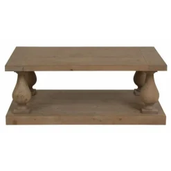 INTERIOR'S - Table basse rectangulaire bois beige - héritage interior's