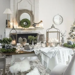 INTERIOR'S - Table ovale extensible bois blanc - provence interior's