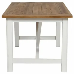 INTERIOR'S - Table rectangulaire bois blanc - rivages interior's