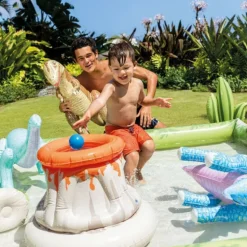 INTEX - Aire de jeux dinosaure aventure