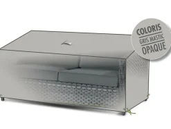 JARDILINE - Housse de protection cover line pour canapé de jardin 2 places - 145 x 85 x 75 c