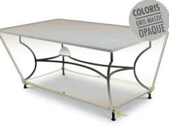 JARDILINE - Housse de protection cover line pour table rectangulaire 6-8 personnes - 210 x 1