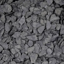 JARDINEX - Ardoise noire 10/40 mm - big bag 1t (13 m²) - noir