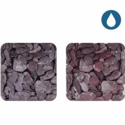 JARDINEX - Ardoise violette 30/60 mm - big bag 1t (13 m²) - violette