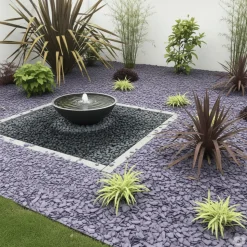 JARDINEX - Ardoise violette 30/60 mm - big bag 1t (13 m²) - violette