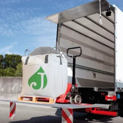 JARDINEX - Gravier roulé marbre blanc carrare 15/25 mm - big bag 1t (16 m²) - blanc