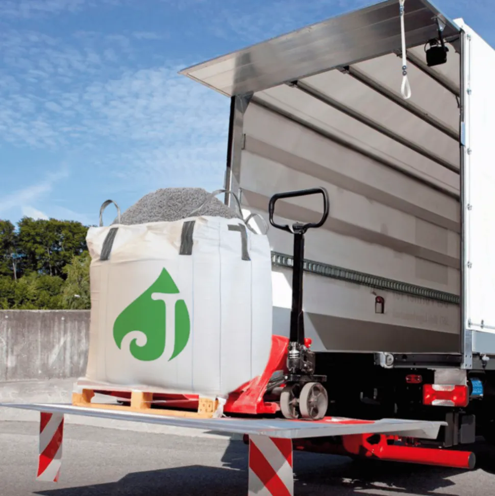 JARDINEX - Gravier roulé marbre blanc carrare 15/25 mm - big bag 1t (16 m²) - blanc