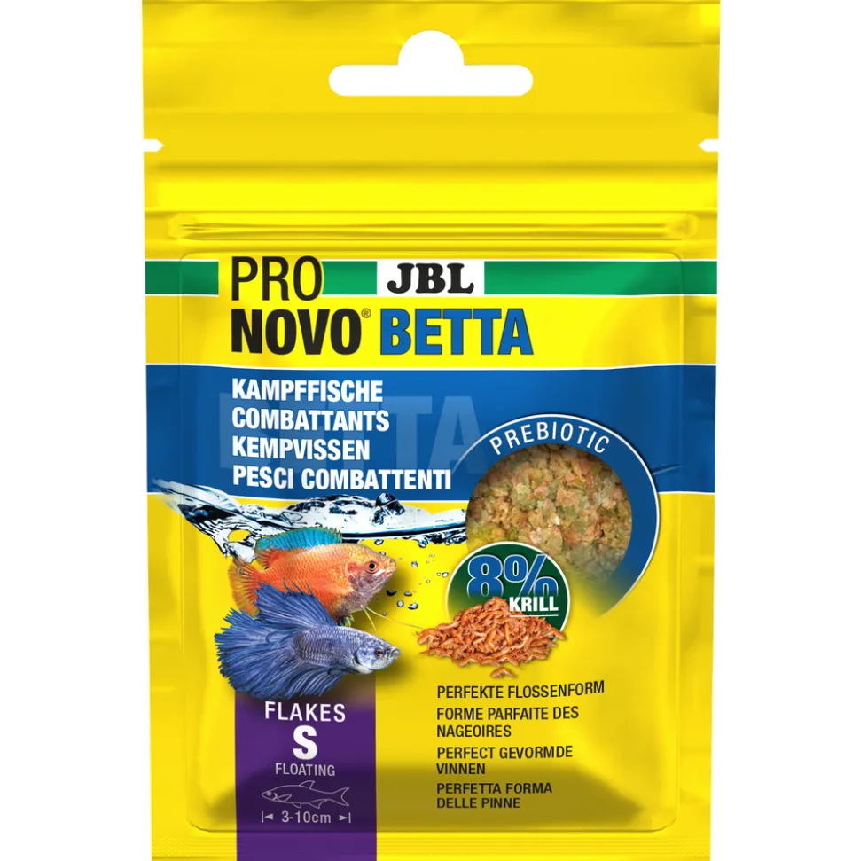 JBL - Aliment Pronovo Betta Combattants flakes S 20ml