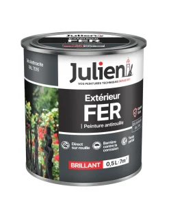 JULIEN - Peinture extérieur fer antirouille 0.5l - julien