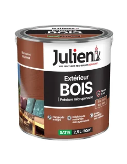 JULIEN - Peinture extérieure bois microporeuse 2.5l - julien
