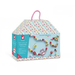 JURATOYS-JANOD - Atelier créatif : 4 bijoux en bois à créer - thème jardin fleuri