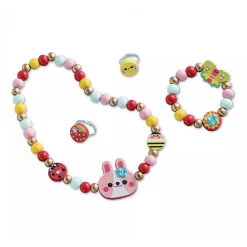 JURATOYS-JANOD - Atelier créatif : 4 bijoux en bois à créer - thème jardin fleuri