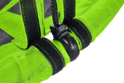 KANGUI - Balançoire ronde nid d'oiseau rond ø100cm - vert - charge 150kg maxi