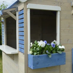 KANGUI - Maison de jardin enfant extérieur - cabane en bois avec plancher - toit étanche