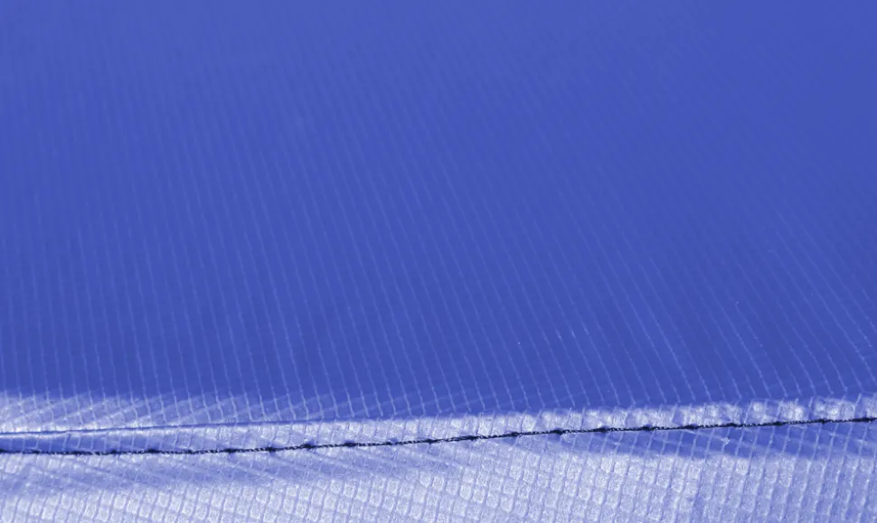 KANGUI - Trampoline rond bleu ø300cm avec filet, échelle, bâche et kit ancrage