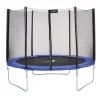 KANGUI - Trampoline rond bleu ø300cm avec filet de protection